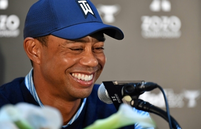 Fit Tiger Woods hints he'll pick himself for Presidents Cup