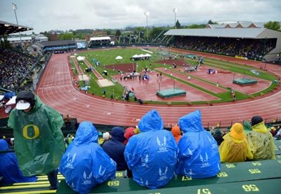 World Athletics officials happy with Eugene stadium work