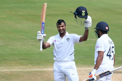 Sharma, Agarwal pummel South Africa with record stand