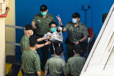 Jimmy Lai among eight more Hong Kong democracy activists jailed