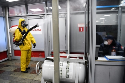Russian PM recovers from virus as infection rates slow