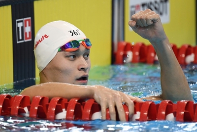 Swimming bad boy Sun just a big softie, says coach