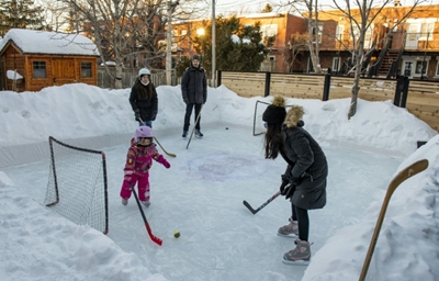Backyard ice rinks on the rise in pandemic Canada