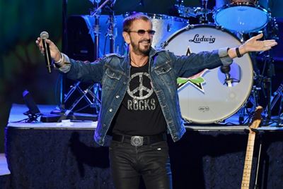 Ringo marks 80th at online gig with Beatles hits, celebrity tributes