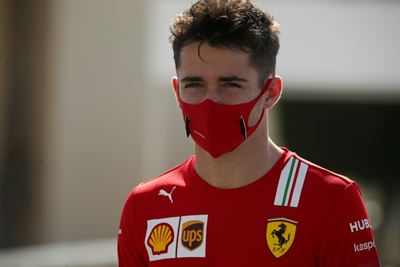 F1's Leclerc tests positive for Covid-19