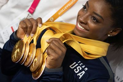 'Best ever' Biles hails record 25 world medals