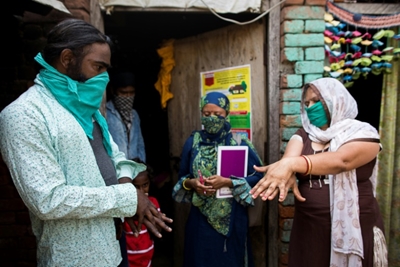 Army of women health workers on India's virus front line 