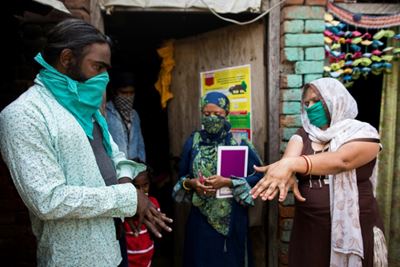 Army of women health workers on India's virus front line 