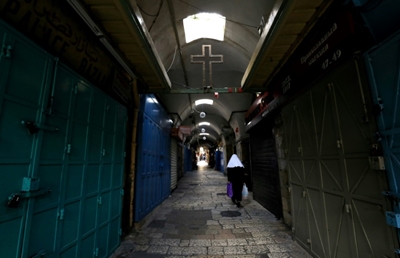 In Jerusalem's Old City, virus 'worse than war'