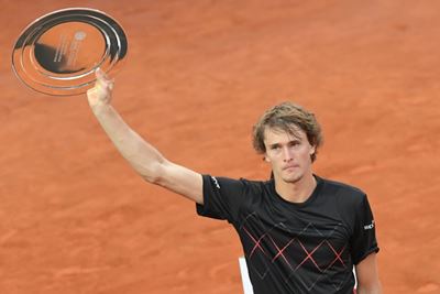 Zverev main threat to Nadal, bids to end Germany's 81-year French Open drought
