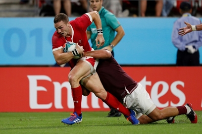Wales open Rugby World Cup campaign with six-try win over Georgia