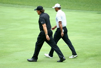 Mickelson 'working on' 1-on-1 golf rematch with Tiger