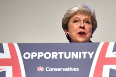 May appeals for party unity at 'toughest phase' of Brexit