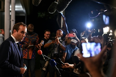 French minister in talks with unions on troubled Caribbean island