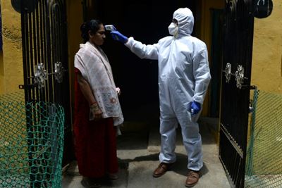 Outside Europe, nations floundering in virus' first wave