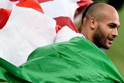 Italy basks in golden 100m, highjump success