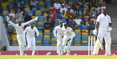 Sri Lanka beat West Indies to draw Test series 