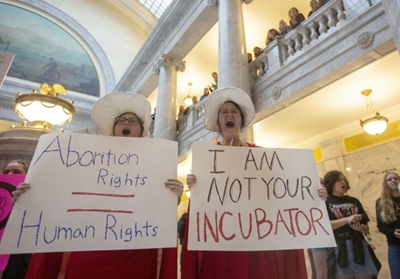 Tale of suicidal 'Handmaid' in New York goes viral