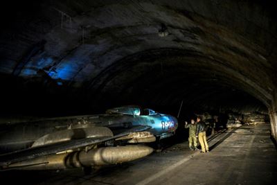 In hidden mountain air base, Albania stores MiGs for sale 