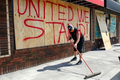 Minneapolis businesses hammered by pandemic and protests