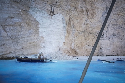 Landslide on Greek island beach injures three