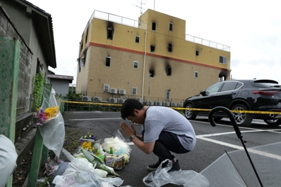 Man arrested over deadly arson at Japanese animation studio: media