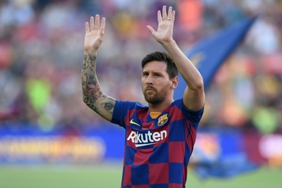 Messi back in training, in contention to face Betis