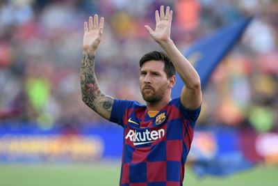 Messi back in training, in contention to face Betis
