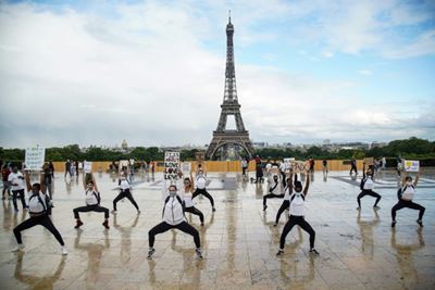 Paris throws off mask to party like the virus never was