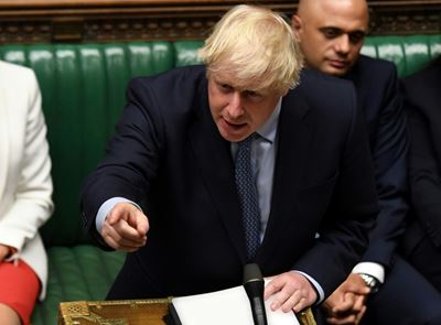 Outrage at Johnson's rhetoric in Brexit impasse