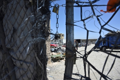 Junkyard of empires: Afghans sift through leftovers of US occupation