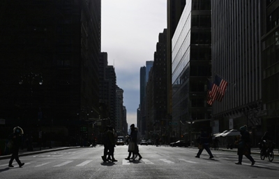 The end of offices? New York's business districts face uncertain future