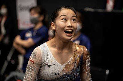 Japanese gymnast leaves hospital after serious spinal injury
