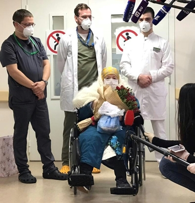 100-year-old Russian beats coronavirus 