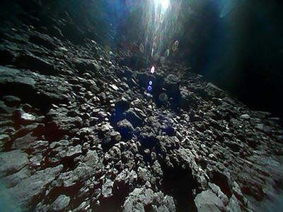 Japan space probe lands new robot on asteroid