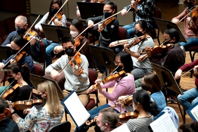 Despite Covid hurdles, US orchestras find the joy in music