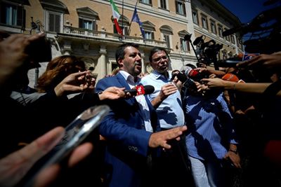 Second day of Italy crisis talks after PM resigns