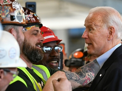 Autoworkers hope to repeat Biden's Michigan magic vs Trump
