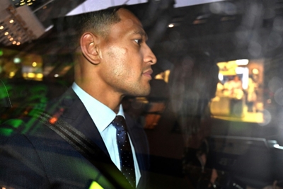 Australian rugby to open 'faith' review after Folau row