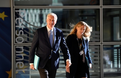 EU envoys agree three-month Brexit delay
