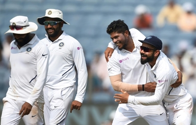 Kohli lauds India's 'hunger' after record 11th-straight Test series win