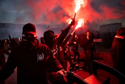 Denmark's 'Men in Black' see red over Covid rules