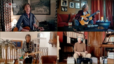 Virtual mega-concert featuring Stones, Swift celebrates health workers