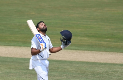 Opening the batting suits me, says ton-up Sharma