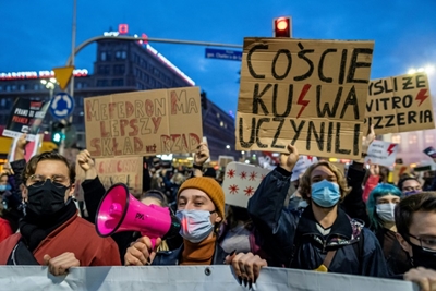 Abortion protests are attempt to 'destroy Poland': ruling party