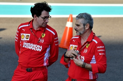 Binotto replaces Arrivabene as Ferrari team principal