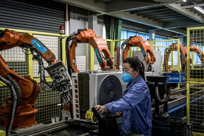 China's factory activity rebounds as work slowly resumes