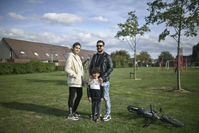 'We made it': Iraqi refugee family is home at last