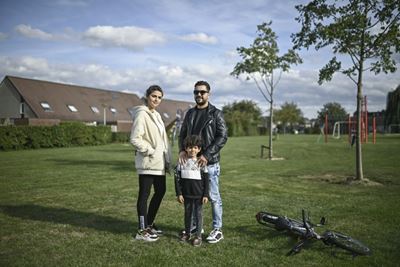 'We made it': Iraqi refugee family is home at last