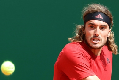 Tsitsipas strolls into Monte Carlo last 16, Djokovic to face rising star Sinner
